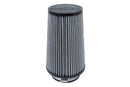 HPS Performance Universal Air Filter (Oiled) – Length 10.25", Element 9", Base OD 6" – 4" / White - HPS-4301