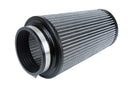 HPS Performance Universal Air Filter (Oiled) – Length 10.25", Element 9", Base OD 6" – 4" / White