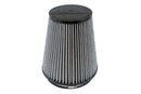 HPS Performance Universal Air Filter (Oiled) – Length 9", Element 8", Base OD 7.5" – 6" / White - HPS-4304