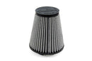 HPS Performance Universal Air Filter (Oiled) – Length 6.75", Element 6", Base OD 5.5" – 3" / White - HPS-4326