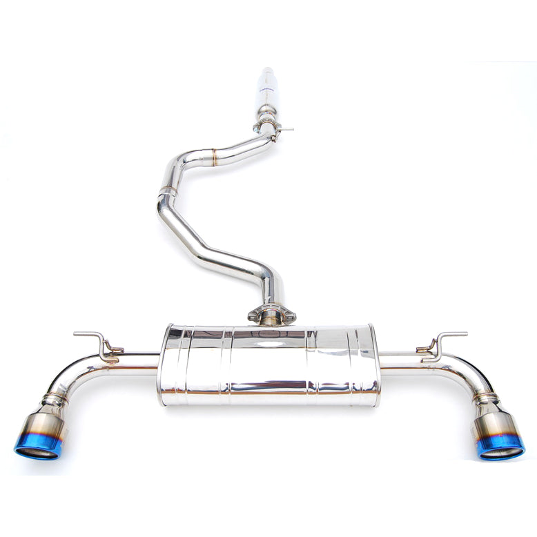 Invidia Q300 Rolled Titanium Tip Catback Exhaust - Volkswagen Golf Gen ...