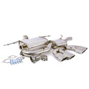 Invidia Q300 Stainless Steel Tip Catback Exhaust (Quad Oval) - Volkswagen Golf R 14-17