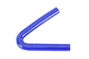 HPS Performance Silicone Elbow - 135 Degree – Length 5", 4-ply Polyester, 350F | HTSEC135-150-BLK - HTSEC135-150-BLUE