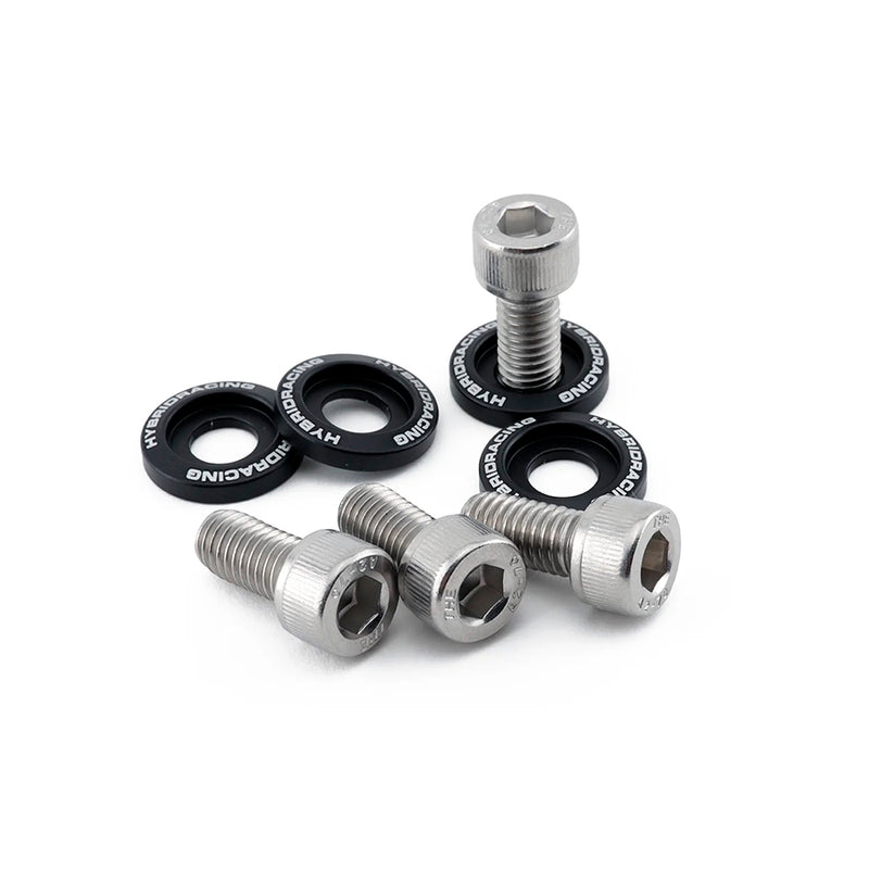 Hybrid Racing Accessory Hardware Kit (Black) - M8X1.25