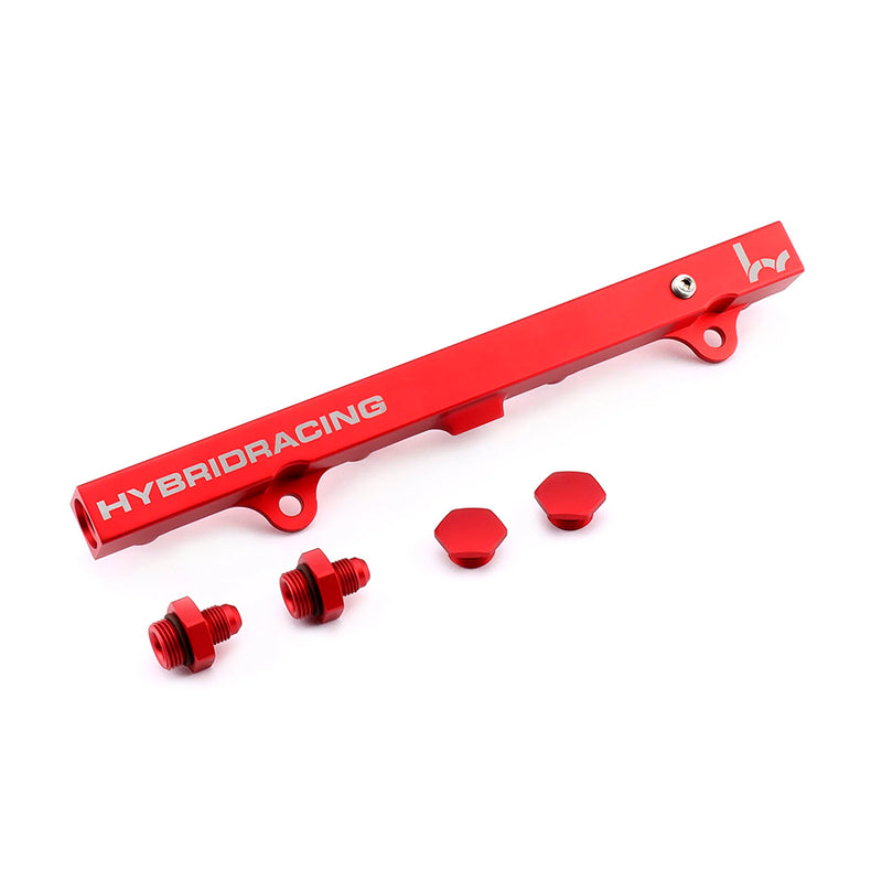 Hybrid Racing K-Series Swap Fuel Rail (Dust Red) - Honda / Acura K-Series Engines