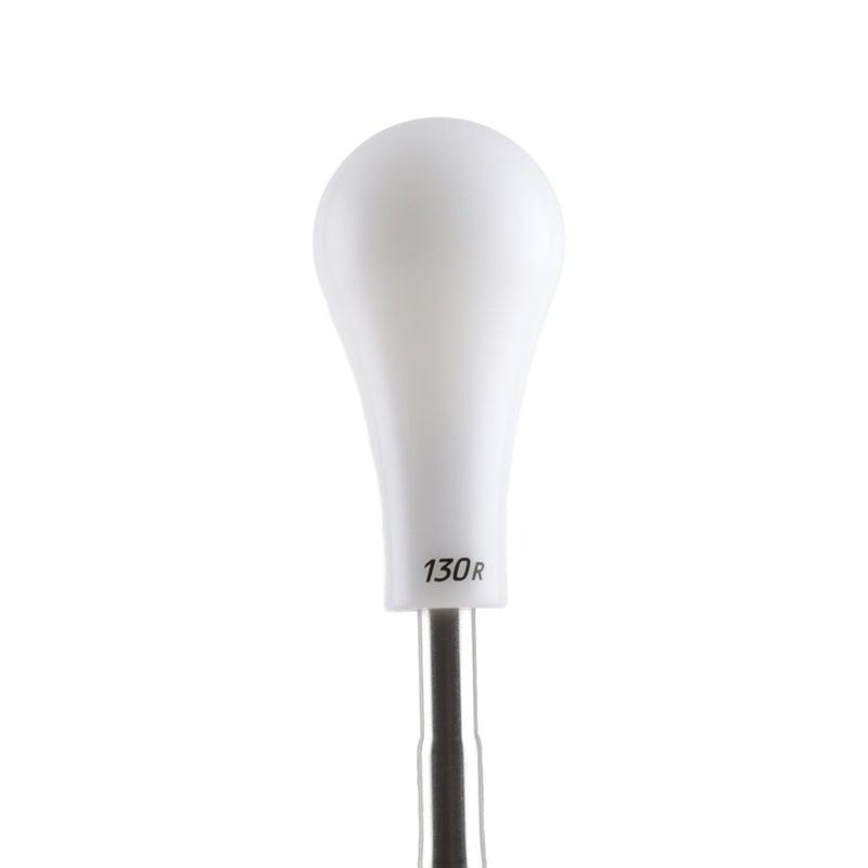 Hybrid Racing 130R Delrin Shift Knob (White) - M10x1.25mm
