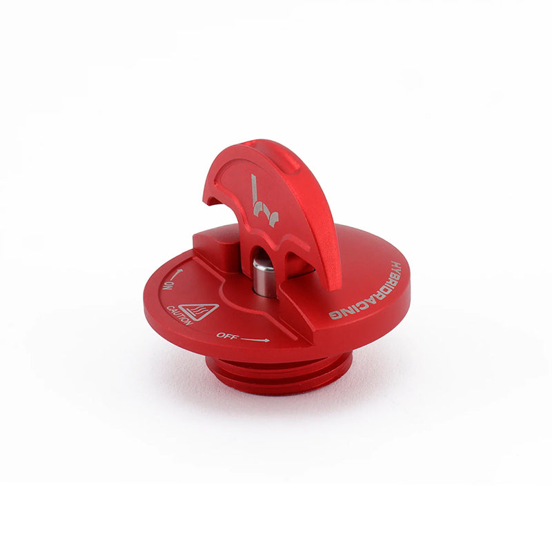 Hybrid Racing Slim Oil Cap V2 (Red) - Acura / Honda Engines