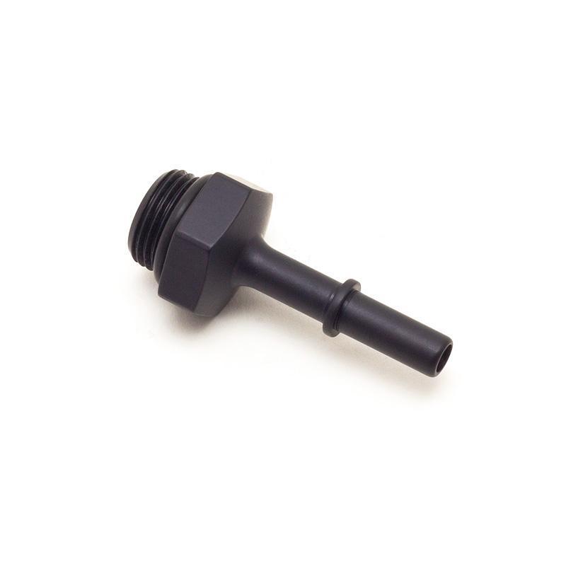 Hybrid Racing Black Push-On Fuel Fitting - Honda Civic Si 01-05 / Acura RSX 02-06