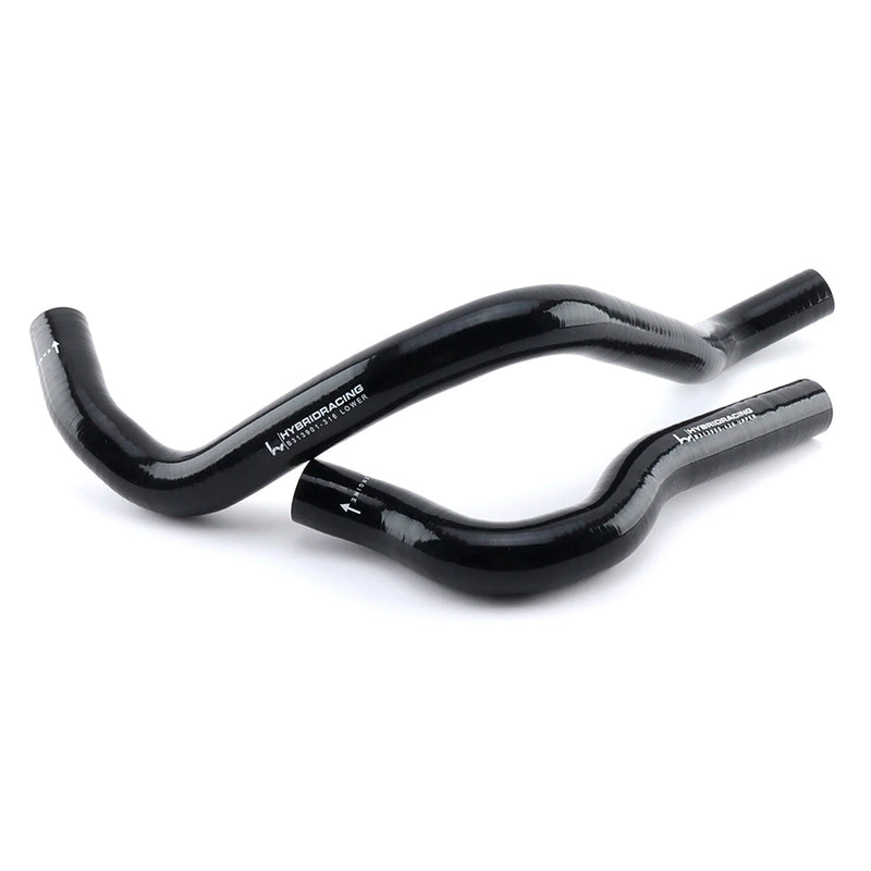 Hybrid Racing Silicone Radiator Hoses (Black) - Honda Civic Si 99-00