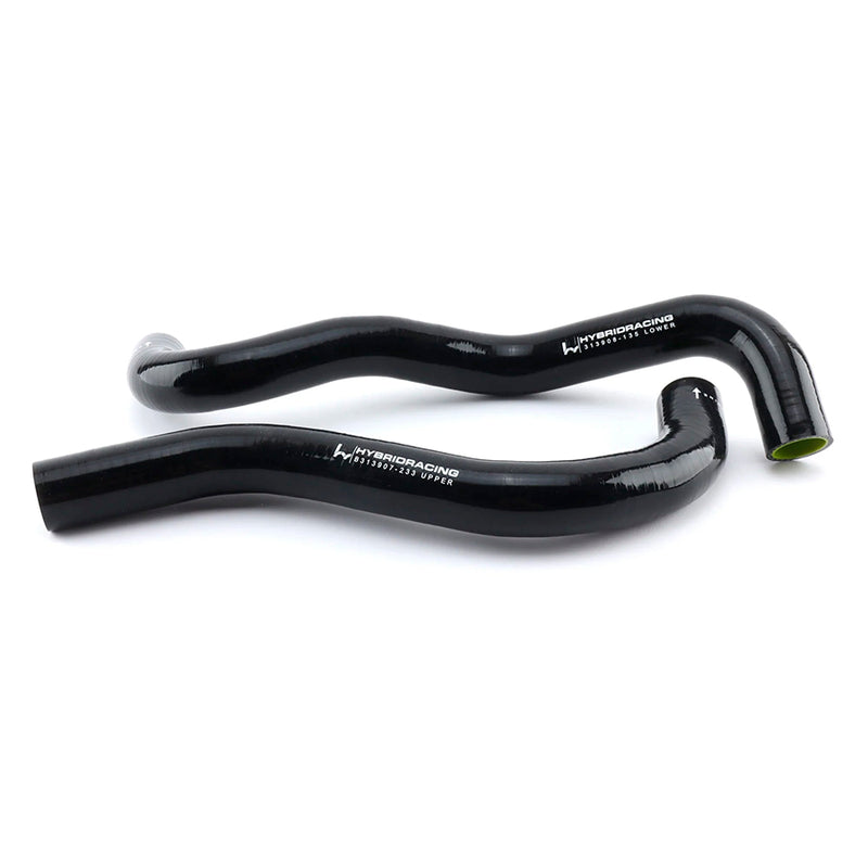 Hybrid Racing Silicone Radiator Hoses (Black) - Honda Civic Si 12-15