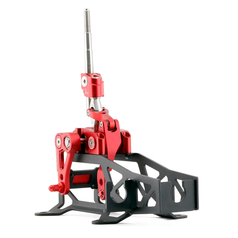 Hybrid Racing Short Shifter Assembly (Dust Red) - Acura TL (Sport, Type-S MT) 04-08 / TSX (CL9 MT) 04-08 / Honda Accord (MT, CL7 Base, Euro R) 03-07