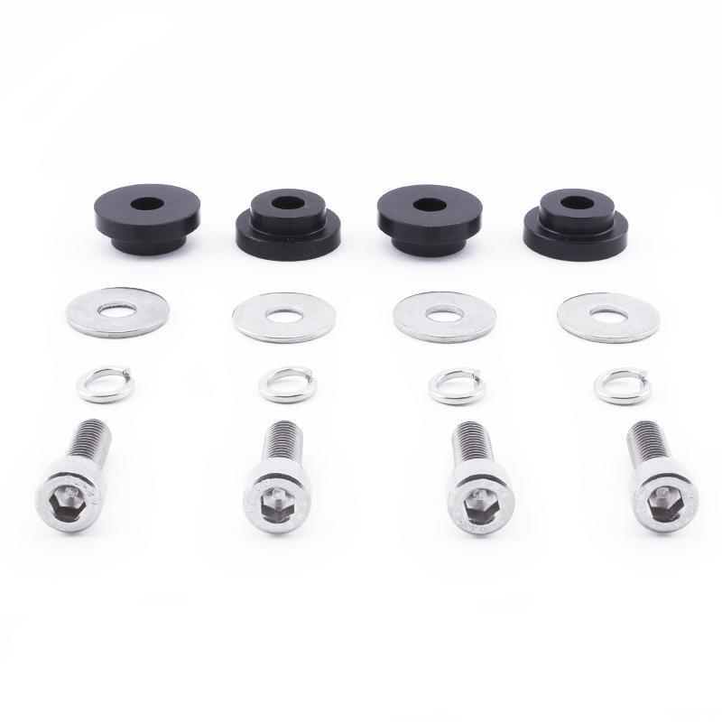 Hybrid Racing Solid Shifter Base Bushings - Honda Civic 01-05 / Civic Si 12-15 / Accord 03-07 / Acura RSX 02-06 / TSX 04-08 / TL 04-08