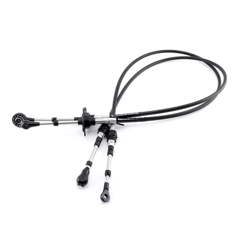 Hybrid Racing Performance Shifter Cables - Acura TSX (USDM CL9 6SPD) 04-08 / Honda Accord (MT CM7/CM8, CL7 Base, Euro R) 03-07