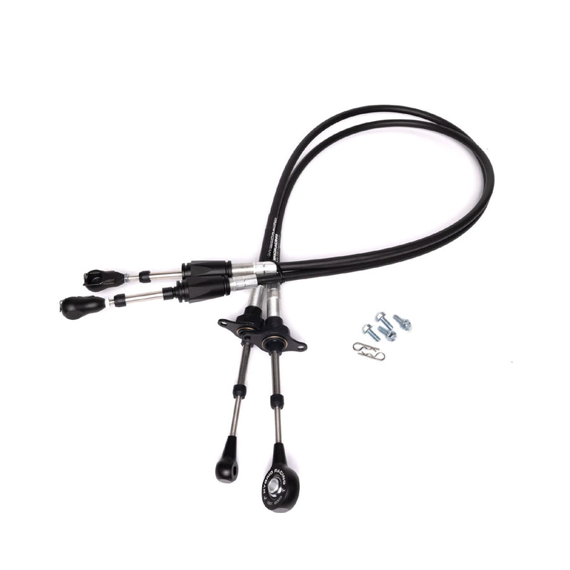 Hybrid Racing Performance Shifter Cables - K24A2/A4/A8 Trans To Hybrid Racing Z3 Bolt-In Shifter