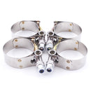 Hybrid Racing Radiator Hose T Bolt Clamp Kit (Set of 4 / 37mm-42mm)