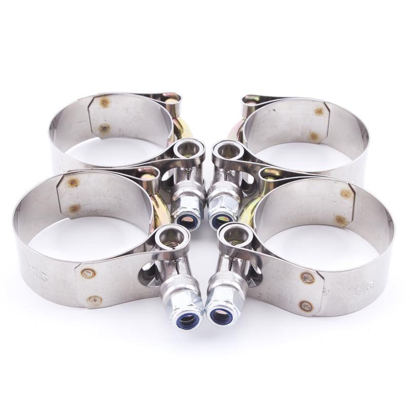 Hybrid Racing Radiator Hose T Bolt Clamp Kit (Set of 4 / 37mm-42mm)