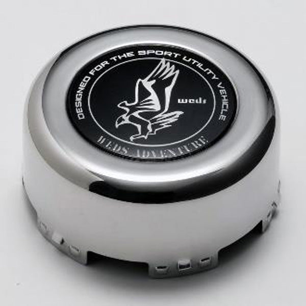 Weds Adventure Hase Spec II Center Cap - Mid Height / Chrome