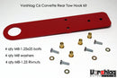 Vorshlag C6 Corvette Tow Hook – Red