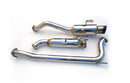 Invidia N1 Titanium Tip Catback Exhaust (76mm) - Honda Civic Si Sedan 06-11