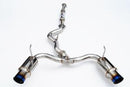 Invidia Dual N1 Catback Exhaust (Ti Tip) - Subaru STI Hatchback 08-14