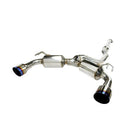 Invidia Dual N1 Cat-Back Exhaust (Ti Tips) - Mitsubishi EVO X 08-15