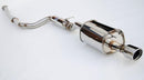 Invidia Q300 Catback Exhaust (Rolled SS Tip) - Honda Civic Si Coupe 12-13