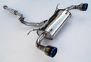 Invidia Q300 Catback Exhaust (Rolled Ti Tip) - Scion FR-S / Toyota 86 / Subaru BRZ 13-20