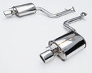 Invidia Q300 Axleback Exhaust (Rolled SS Tip) - Lexus IS250 14-15 / IS350 14-17 & 21-23