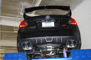 Invidia Q300 Catback Exhaust (Rolled Ti Tip) - Subaru WRX / STI Sedan 15-21