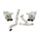 Invidia Q300 Dual Exhaust (Burnt Ti Quad Tips) - Subaru WRX 2022+
