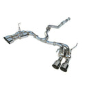 Invidia Gemini R400 Cat-Back Exhaust (Stainless Quad Tip) - Subaru WRX 2022+