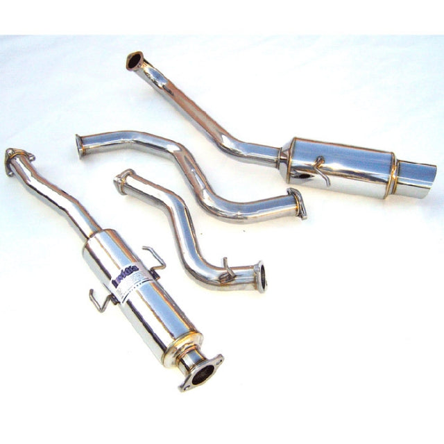 INVIDIA 60mm N1 Cat-Back Exhaust - 88-91 Honda CRX (EF8)