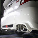 Invidia Q300 Quad Exhaust - Subaru STI 11-14 (Ti Tips)