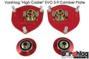 Vorshlag High Caster Mitsubishi EVO 8/9 Front Camber Plates