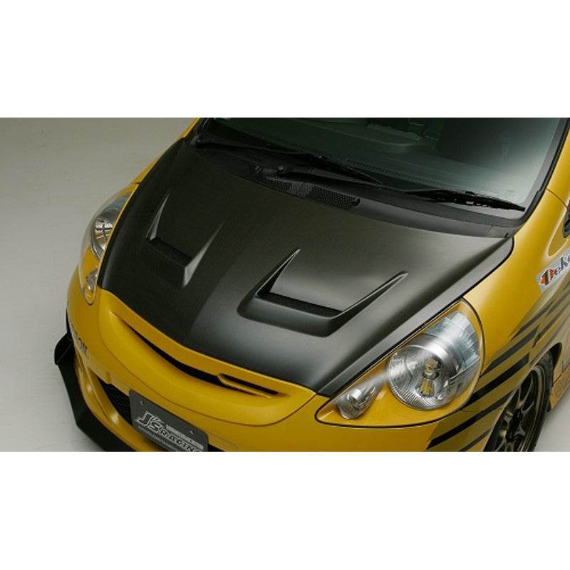 J's Racing Type V Hood - 07-08 Honda FIT (GD3)