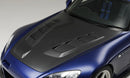 J's Racing Type V Ventilated Bonnet (CFRP) - 00-09 Honda S2000 (AP1/AP2) 