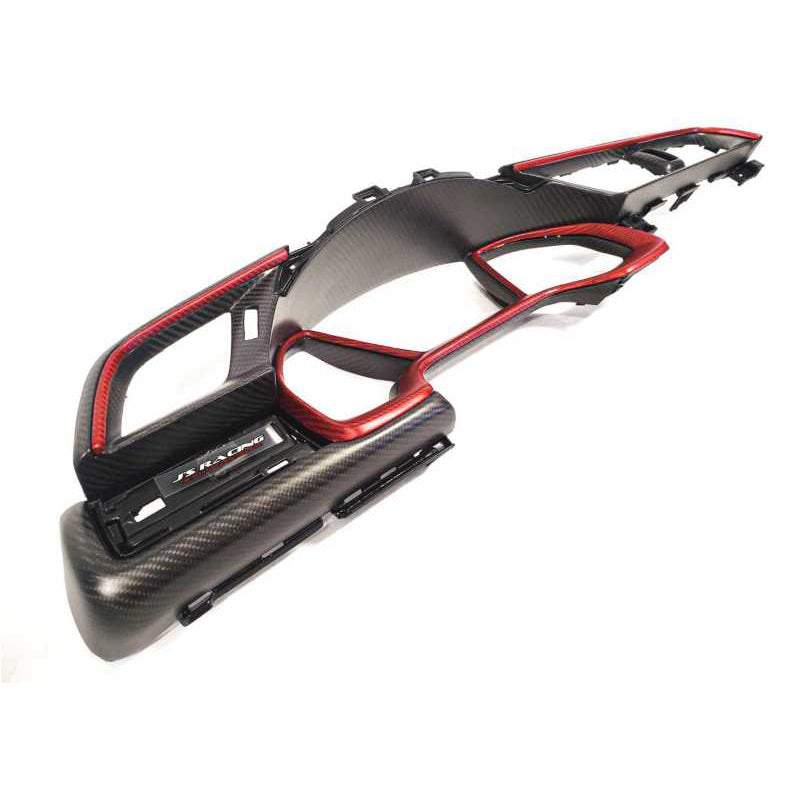 J's Racing Carbon Meter Panel - 17-21 Honda Civic Type R (FK8)