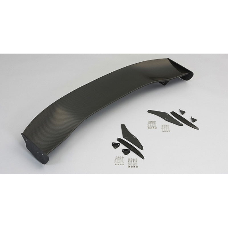 J's Racing 3D GT Wing (Type 1 / Wet Carbon / 1390mm / Low Mount) - 00-09 Honda S2000 (AP1/AP2) 