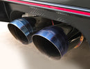 J's Racing SUS Exhaust Plus Dual 70RS - 17-21 Honda Civic Type R (FK8)