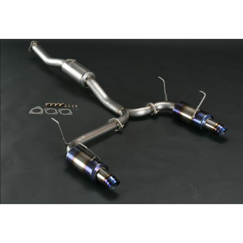 J's Racing FX-PRO Full Titanium Dual Exhaust 70RS - 00-09 Honda S2000 (AP1/AP2) 