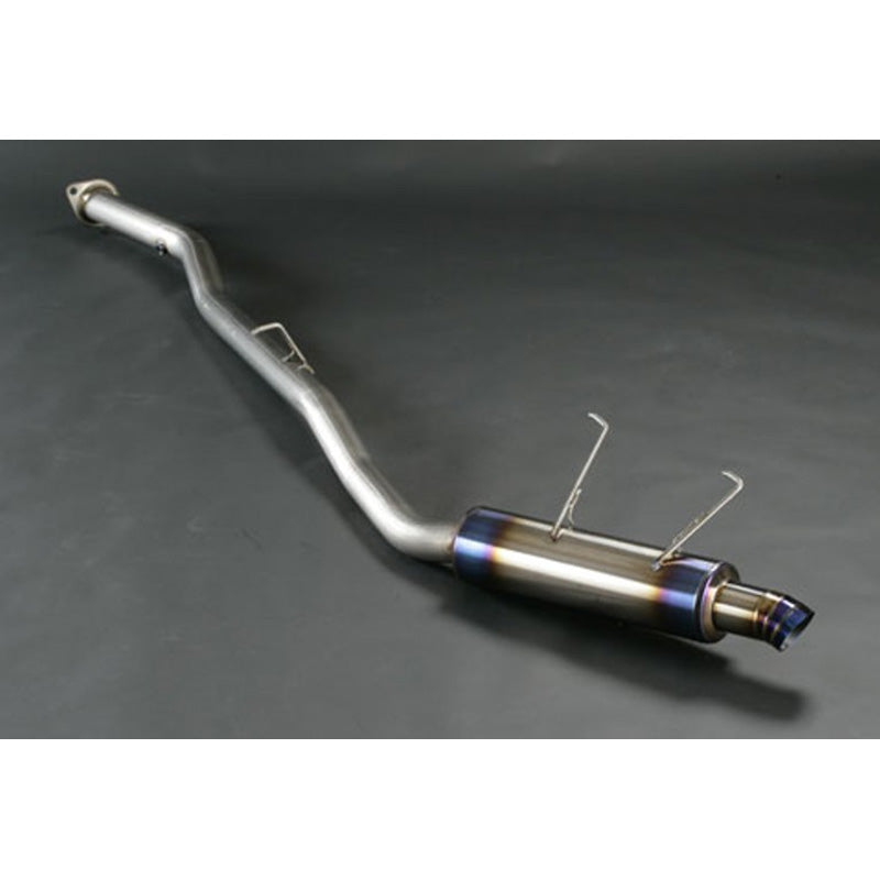 J's Racing FX-PRO 70RR Titanium Single Exhaust - 00-09 Honda S2000 (AP1/AP2) with J's Racing Type GT Aero