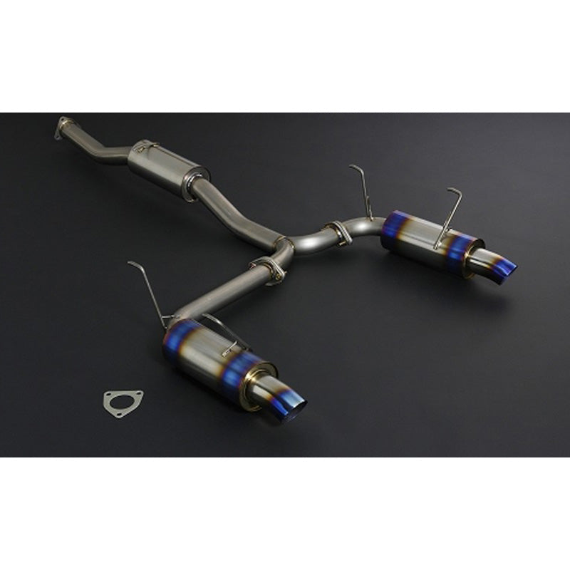 J's Racing R304 SUS Dual Exhaust 70RS - 00-09 Honda S2000 (AP1/AP2) with J's Racing Type GT Aero