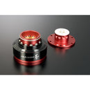 J's Racing x Works Bell Rapfix Steering Wheel Quick Release - Black & Red