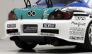 J's Racing Type S Rear Bumper (FRP) - 00-09 Honda S2000 (AP1/AP2) 