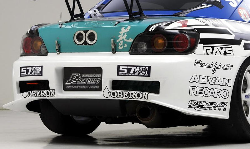 J's Racing Type S Rear Bumper (FRP) - 00-09 Honda S2000 (AP1/AP2) 