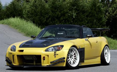 J's Racing Type-S Total Aero System V.1 CFRP - 00-09 Honda S2000 (AP1/AP2)
