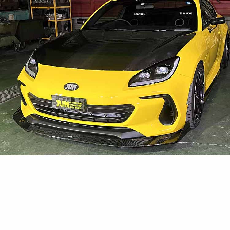 JUN Auto Mechanic Carbon Fiber Aero Hood - 2022+ Subaru BRZ/Toyota GR86