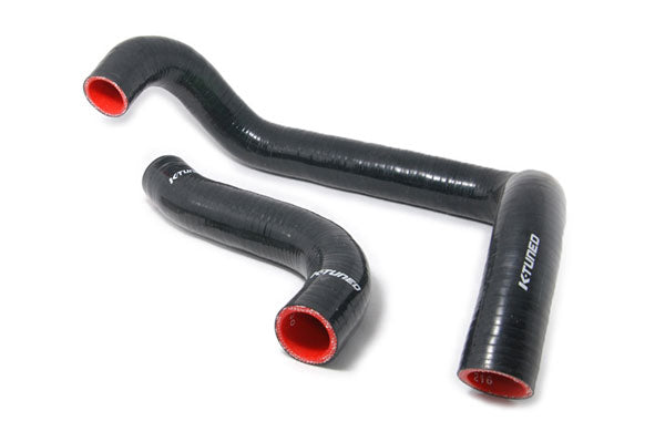 K-Tuned Passenger Side Radiator Hoses - Honda Civic 92-00 / Acura Integra 94-01 (with K-Tuned Passenger Side Radiator)