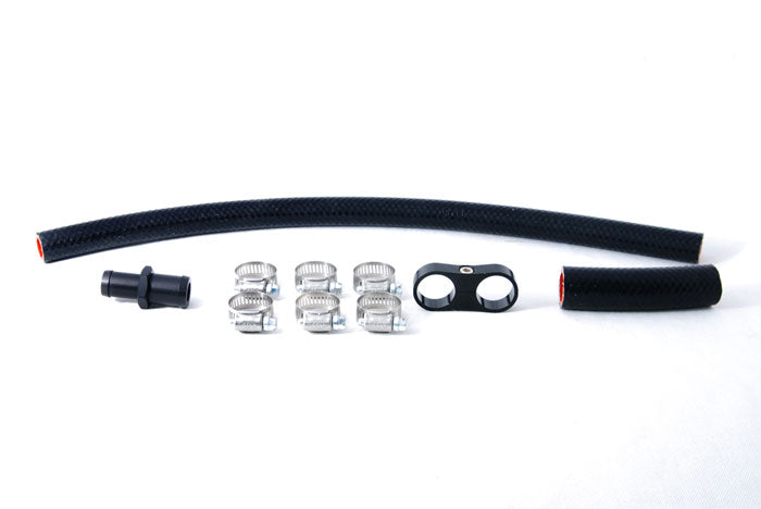 K-Tuned Heater Hose Adapter Kit for K Swaps (with Hose & Clamps) - Honda Civic 92-00 / Acura Integra 94-01