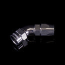 K-Tuned High Pressure Hose End 4AN - 45 Degree